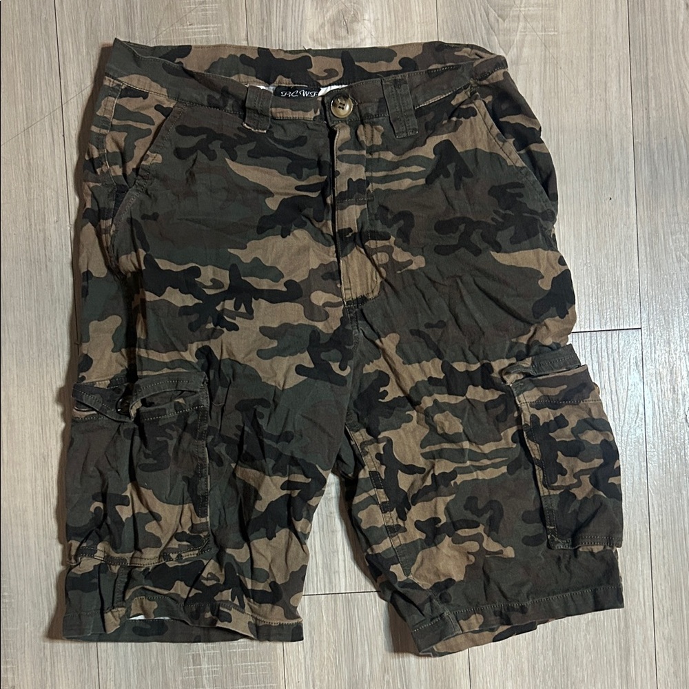 Men's Camouflage Cargo Shorts